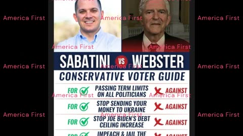 Vote Anthony Sabatini For Congress 2024