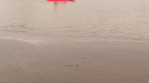 Kayaking in the Street After Summer Rain