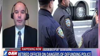 Retired officer discusses dangers of defunding police