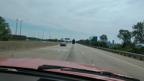 I40 coming into Memphis