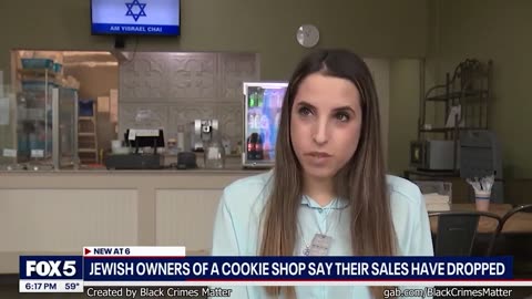 Jewish owners of a cookie shop say their sales have dropped
