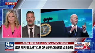 "Evidence of Real Crimes" - Hero Rep. and Attorney Greg Steube (R-FL) Explains His Impeachment of Biden