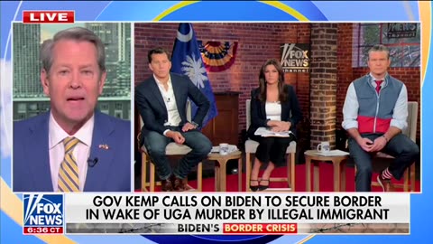 Georgia Gov. Brian Kemp Blasts Biden Admin Over College Student’s Murder