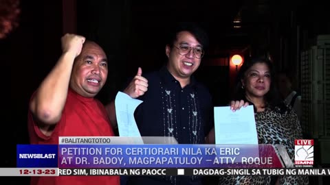 Pagpapalaya ng Kamara kina Ka Eric at Dr. Badoy, hindi utang na loob −Atty. Roque