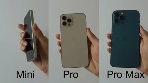 VEJA AGORA - Comparação versões iphone 12