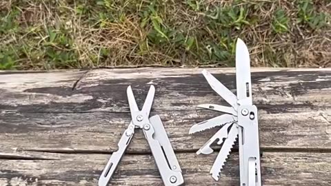 Be Prepared with the Combination Multitool Folding Knife!