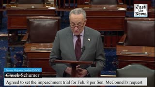 Schumer says Senate will wait until February to begin Trump impeachment trial