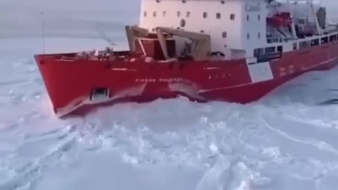 This is icebreaker ship