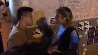 American Woman Tells Hong Kong Protester - Value Safety Over Freedom