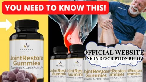Joint Restore Gummies REVIEW: This bizarre spice REGROWS knee cartilage Does THIS work?