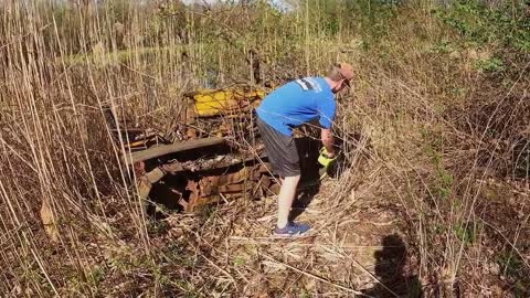 Abandoned Bulldozer