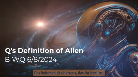 Q's Definition von Alien