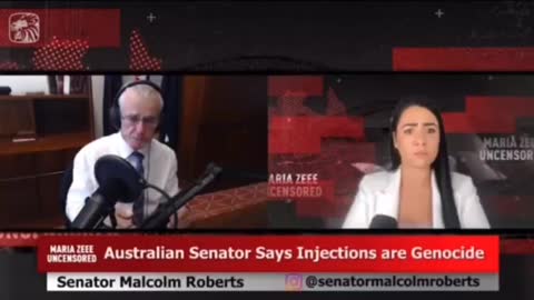 澳洲_參議員Senator Malcolm Roberts揭露新冠疫苗實驗針劑（C_19 vaccine）中發現的“納米技術”，並稱注射行為是“種族滅絕”～