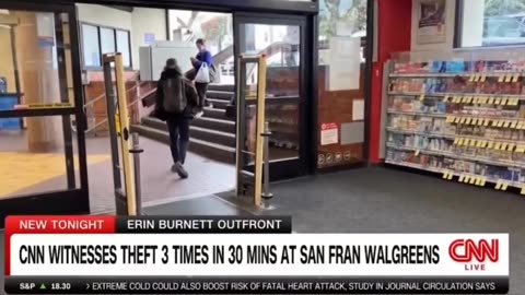 REACTION: CNN witnesses 3 thefts in 30 minutes while reporting in San Francisco