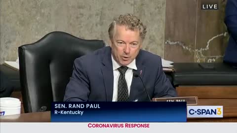Senator Rand Paul vs Dr. Fauci in Senate Hearin