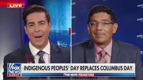 Dinesh D'Souza On Fox News Primetime Tells Us Why Columbus Day Is Truly Important