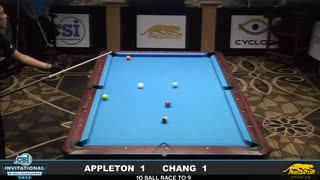 (5) Appleton vs Chang ▸ 2014 CSI 10 Ball Invitational