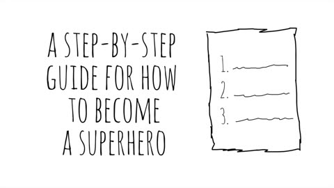 Invent your own super hero