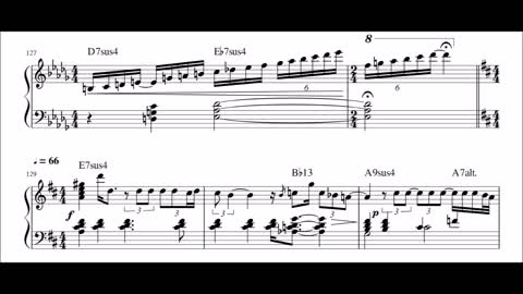 Bill Evans - I Do It For Your Love - Piano Transcription (Sheet Music transcription)