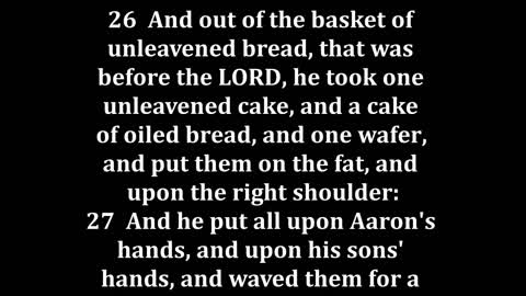 Leviticus 8 King James version