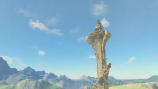 zelda breath of the wild tower turned on