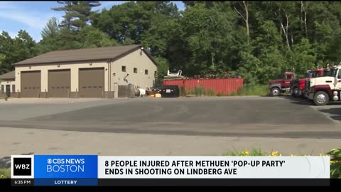 Shooting at pop-up party in Methuen Mass. leaves 7 people wounded, 2 critically