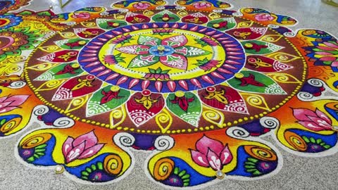 Best Rangoli Design all Time