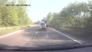 Two Cars Barely Avoid Head On Collision