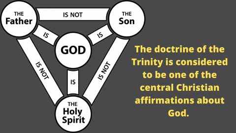 1 John 5:7. Trinity - Three in one.