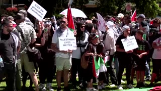 Pro-Palestinian rallies in Australia draw thousands