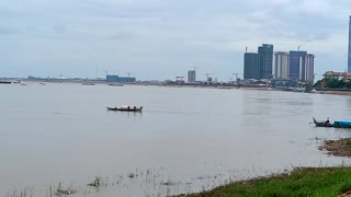 Retired traveler, Fisherman at Mekong River