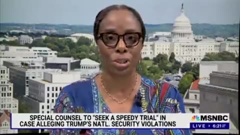 Congresswoman Stacey Plaskett said Donald Trump “needs to be shot— stopped.”