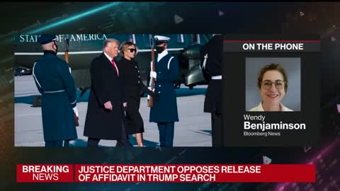 DOJ Opposes Release of Affidavit in Trump Search