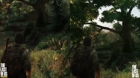 The Last of Us remastered - PS3 vs PS4 graphics comparison