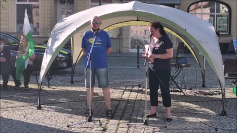 8. KUNDGEBUNG KAMENZ, Markt 18.06.2021 Teil I von II, Eröffnung, Redebeiträge