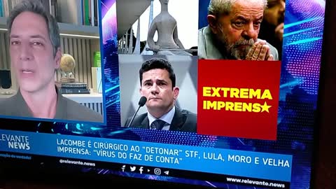 Lacombe Detona Extrema Imprensa Esquerdopata De 💩 Lula, o Moro Traidor e a Fraudemia