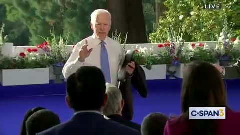 WOW! BIDEN SNAPS, Yells at CNN Reporter at Press Conference