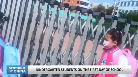 Kindergarten students first day of school sparks public’s outrage