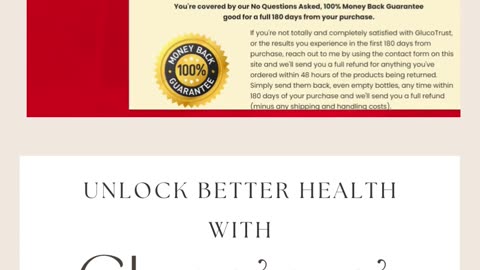 "Unlock Better Health with Glucotrust! 🌿💪"