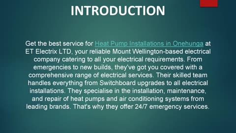 Get service for Heat Pump Installations in Onehunga
