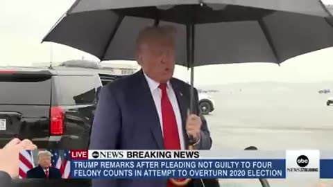 Trump: This is a sed day for America.