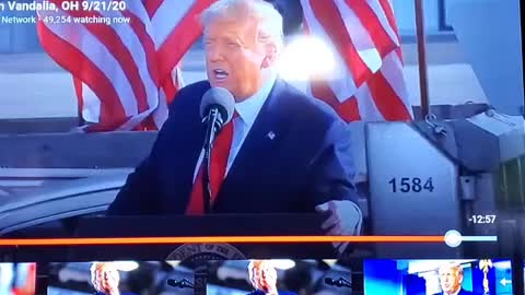 Patriots booing Ohio Gov DeWine at an Ohio Trump rally.