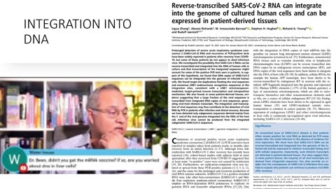 Sars Cov2 RNA Becomes DNA