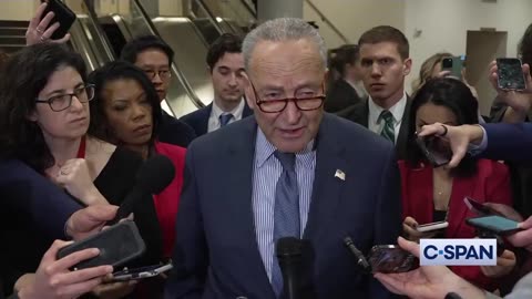 SenSchumer ) EXPLODES, attacks @realDonaldTrump for causing chaos in the House