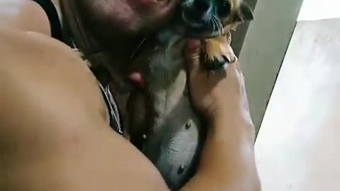 Vin diesel from Brazil with your dog
