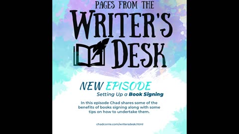 Pages from the Writer's Desk | Episode 5—Setting Up a Book Signing