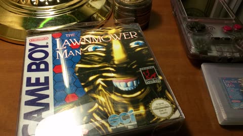 Lawnmower man box for Gameboy