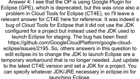 Eclipse AppEngine javalangRuntimeException Cannot get the System Java Compiler Please use a JDK not