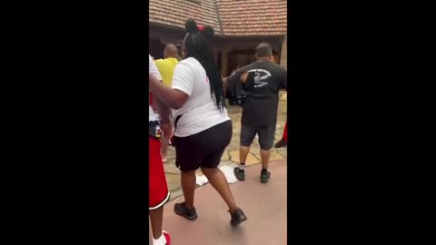 Additional Footage From Disney World Brawl Between Two Families