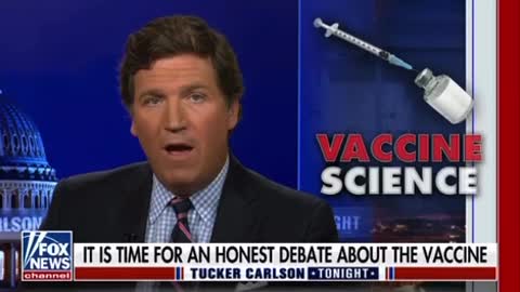 Tucker Carlson: Goes Scorched Earth & on Those who Blame Trump For Creating the Vaccine Poison!!!